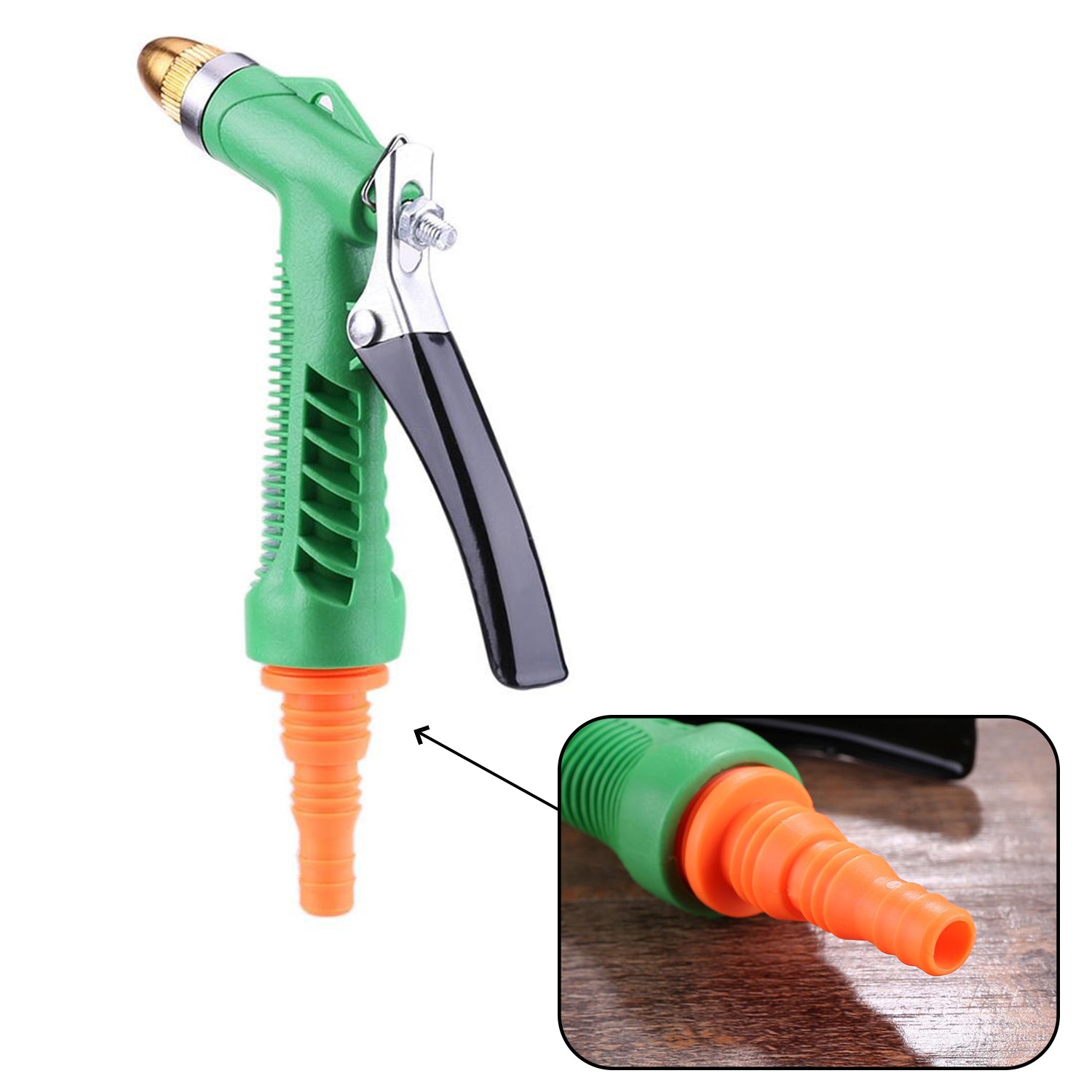 0590L Spray Gun For Watering And Sprinkling Purposes Over Plants And Trees In Parks And Types Of Garden Places Etc. DeoDap 0590L Spray Gun For Watering And Sprinkling Purposes Over Plants And Trees In Parks And Types Of Garden Places Etc. DeoDap